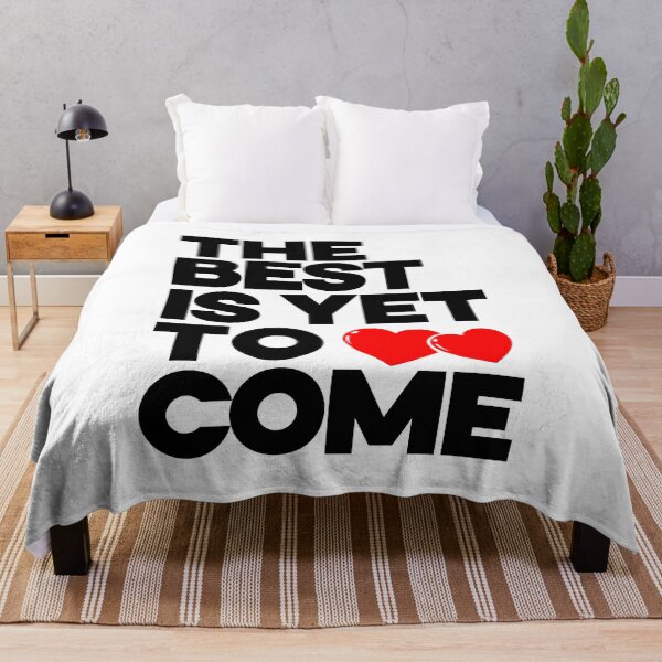 Item preview, THE BEST IS YET TO COME, Typography Valentine's Day quotes design for Lovers designed and sold by HGstudioDesign.