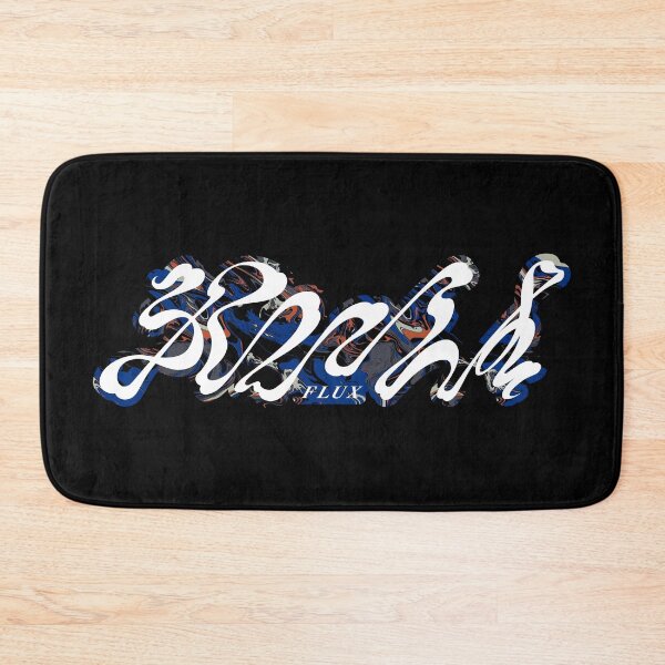 Item preview, FLUX – Hiragana Dragon Blue Marble Typography designed and sold by Studio Uzushiki.