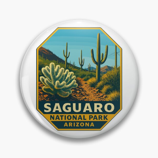 Item preview, Saguaro National Park Arizona Desert Cactus Sticker designed and sold by Ismeal Von.