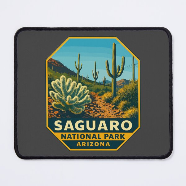 Item preview, Saguaro National Park Arizona Desert Cactus Sticker designed and sold by Ismeal Von.