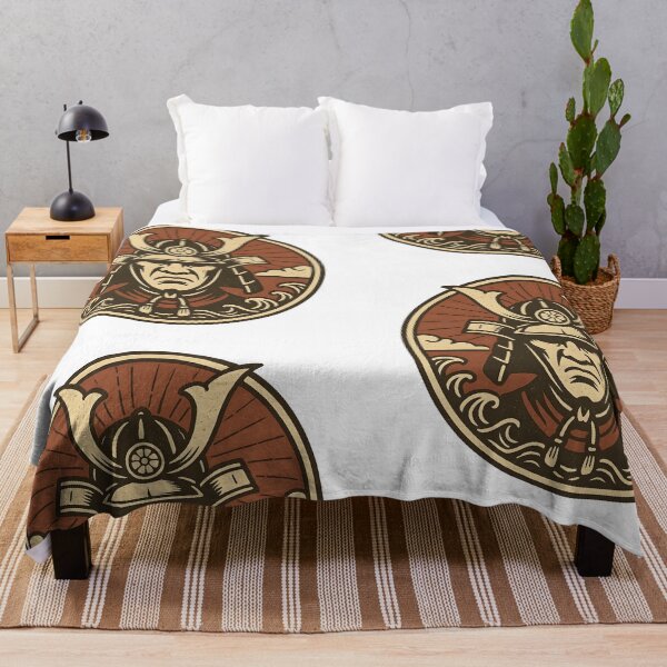 Item preview, Vintage Samurai – Retro Warrior Emblem designed and sold by Dax Studio.