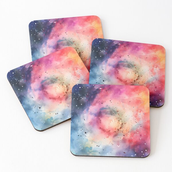 Item preview, Colorful Watercolor Galaxy 10 designed and sold by CharlieDesings.