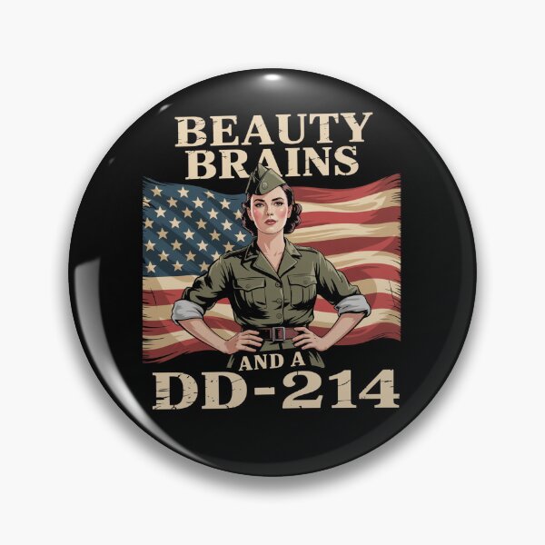 Item preview, Beauty Brains And A Dd-214 American designed and sold by johnertullio.