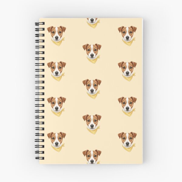Item preview, Jack Russell With Bandana – Energetic & Loyal Dog Illustration designed and sold by kimbo1106.
