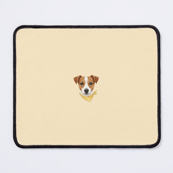 Item preview, Jack Russell With Bandana – Energetic & Loyal Dog Illustration designed and sold by kimbo1106.