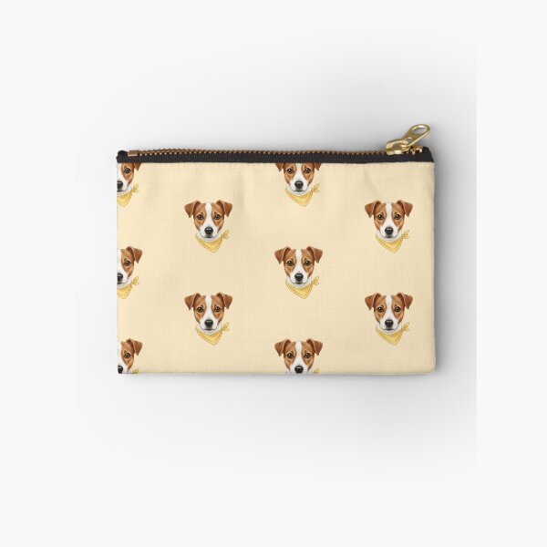 Item preview, Jack Russell With Bandana – Energetic & Loyal Dog Illustration designed and sold by kimbo1106.