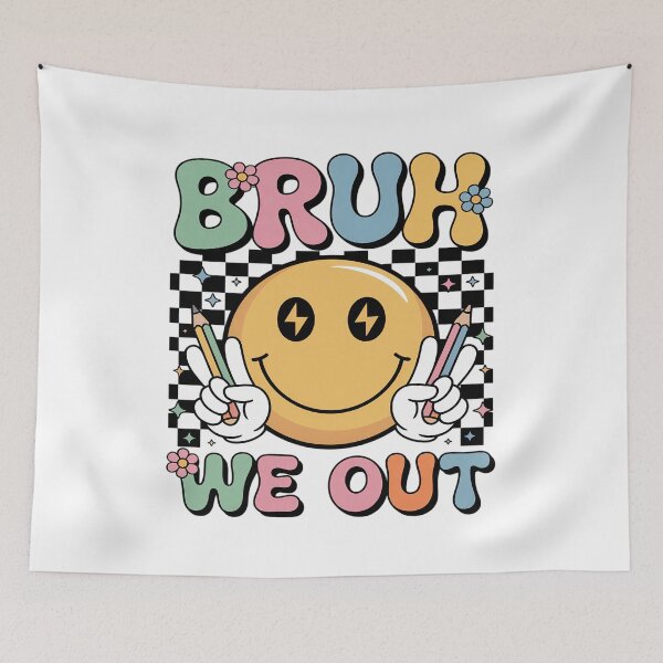 Item preview, Bruh We Out  End Of School Year Teacher Summer designed and sold by Elenasriveras.