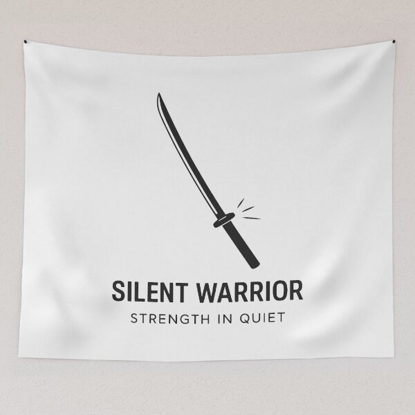 Item preview, Silent Warrior Spirit designed and sold by SnappyPNG.