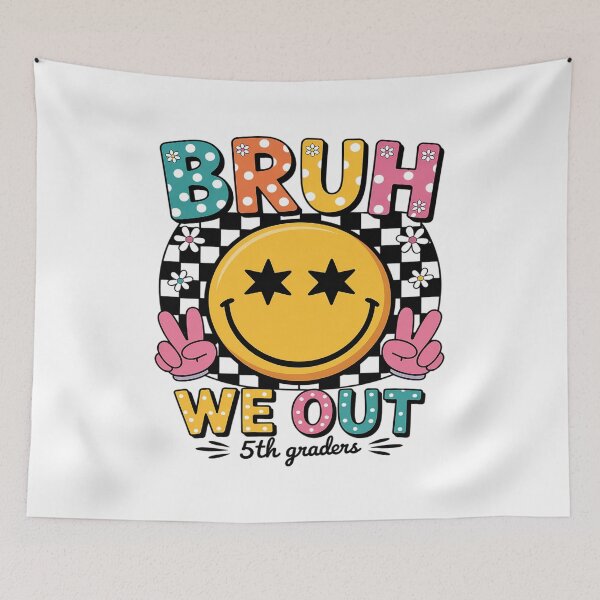 Item preview, Bruh We Out 5th Graders Fifth Grade Graduation Class 2025 designed and sold by Elenasriveras.