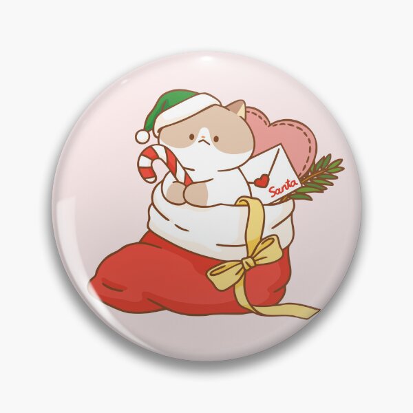 Item preview, Cat in Christmas Stocking designed and sold by salposi.