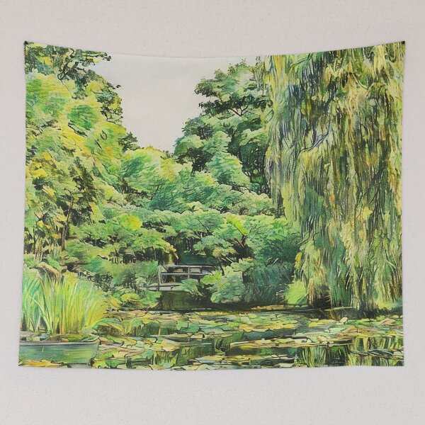 Item preview, The Lily Pond designed and sold by tomorrowsart.