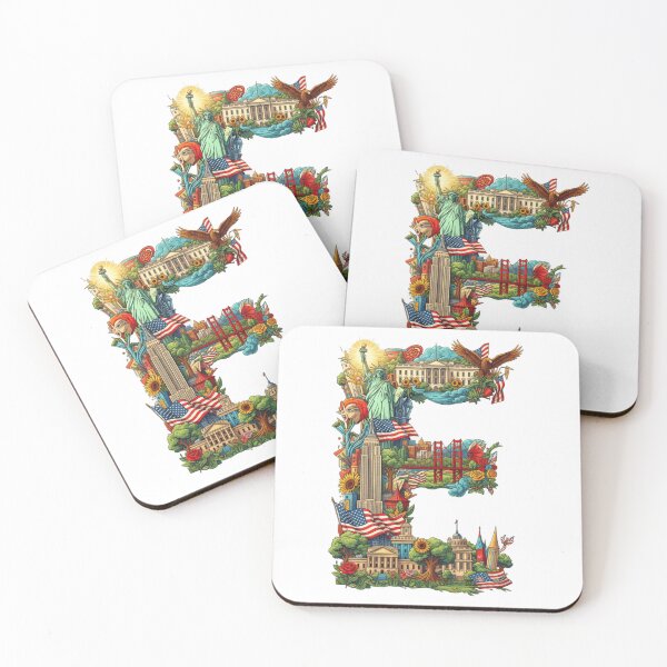 Item preview, The Alphabet of the USA - E designed and sold by Kaleddis.