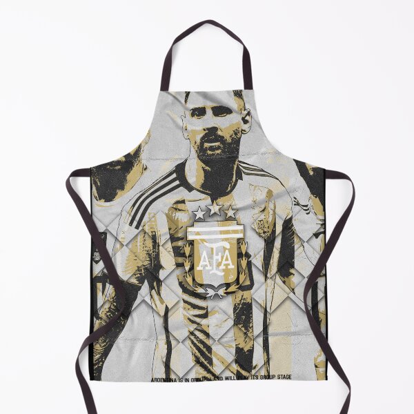Aperçu de l'œuvre Messi, champion de la Coupe du monde de l'AFA créée et vendue par Shopunte.
