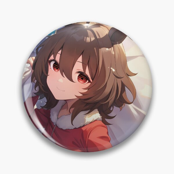 Item preview, Agnes Tachyon Christmas Santa Claus Uma Musume Pretty Derby Winter Snow Town Anime Girl designed and sold by HumbertoValveno.