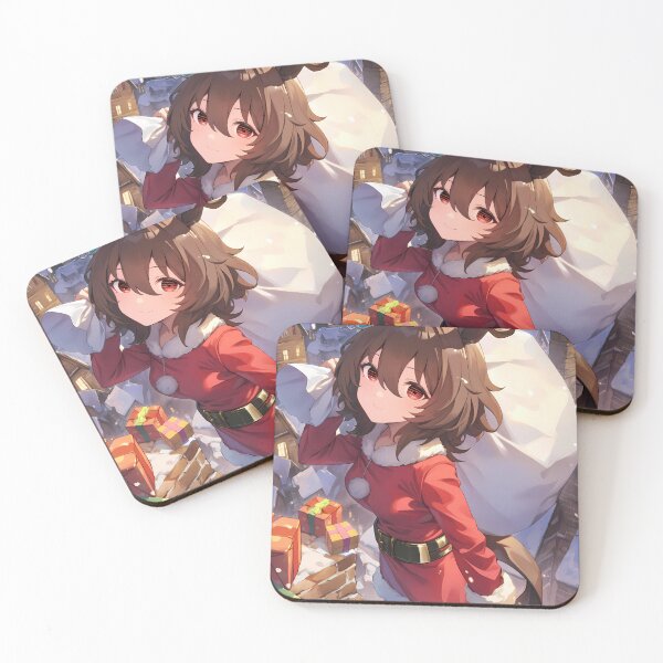 Item preview, Agnes Tachyon Christmas Santa Claus Uma Musume Pretty Derby Winter Snow Town Anime Girl designed and sold by HumbertoValveno.