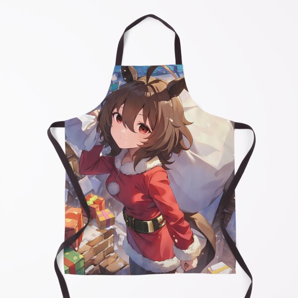 Item preview, Agnes Tachyon Christmas Santa Claus Uma Musume Pretty Derby Winter Snow Town Anime Girl designed and sold by HumbertoValveno.