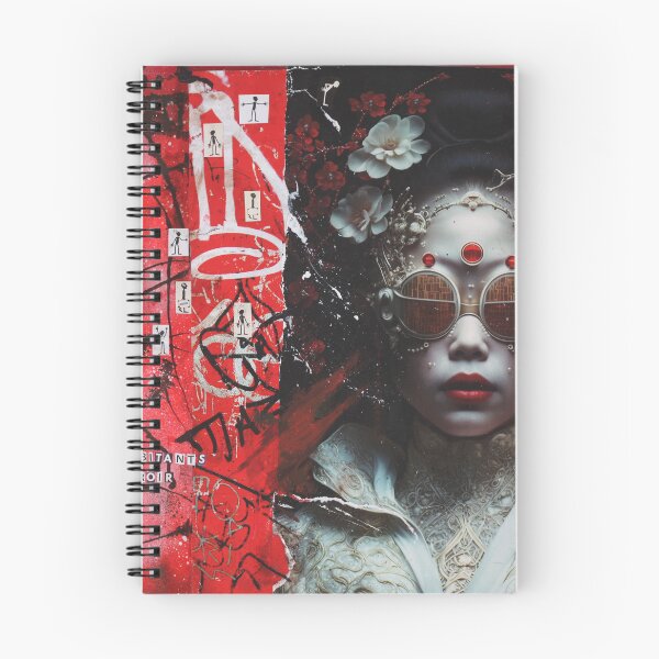 Aperçu de l'œuvre Mystic Asian red créée et vendue par Garger-Studio.