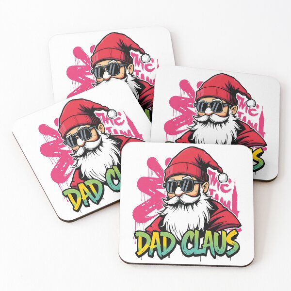 Item preview, Dad Claus Funny Christmas T-Shirt – Cool Santa with Sunglasses Holiday  designed and sold by al21ex.