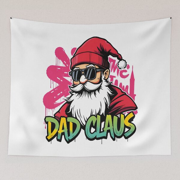 Item preview, Dad Claus Funny Christmas T-Shirt – Cool Santa with Sunglasses Holiday  designed and sold by al21ex.
