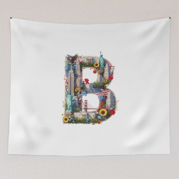Item preview, The Alphabet of the USA - B designed and sold by Kaleddis.
