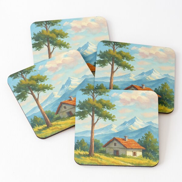 Item preview, Golden Valley Retreat – Sunset Escape designed and sold by ArtesioByZaber.
