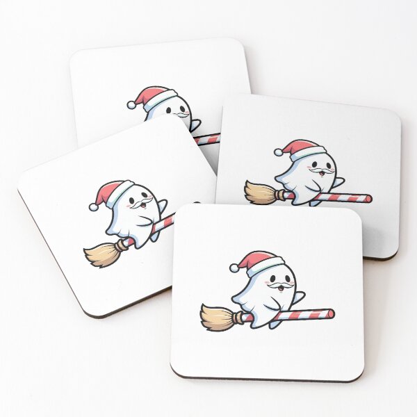 Item preview, Santa Ghost's Magical Candy Cane Ride designed and sold by Cute-Ur-Day.