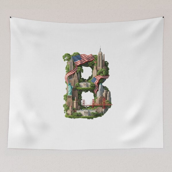 Item preview, The Alphabet of the USA - B designed and sold by Kaleddis.