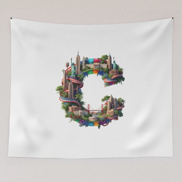 Item preview, The Alphabet of the USA - C designed and sold by Kaleddis.