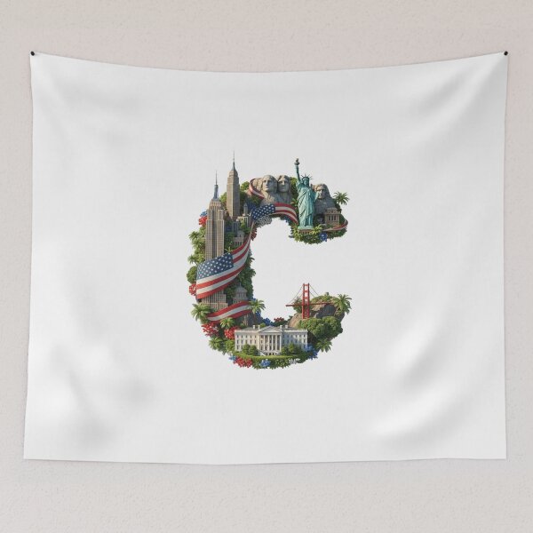 Item preview, The Alphabet of the USA - C designed and sold by Kaleddis.