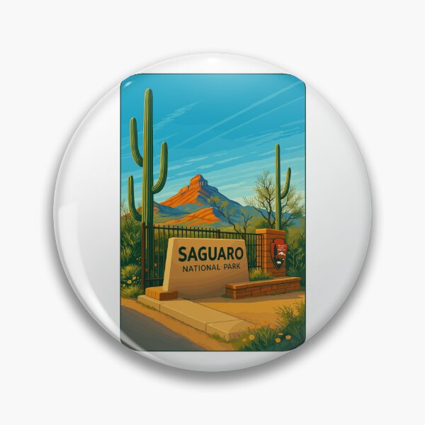 Item preview, Saguaro National Park Arizona Desert Cactus Sticker designed and sold by Ismeal Von.