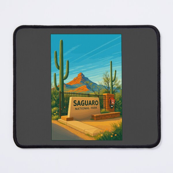 Item preview, Saguaro National Park Arizona Desert Cactus Sticker designed and sold by Ismeal Von.