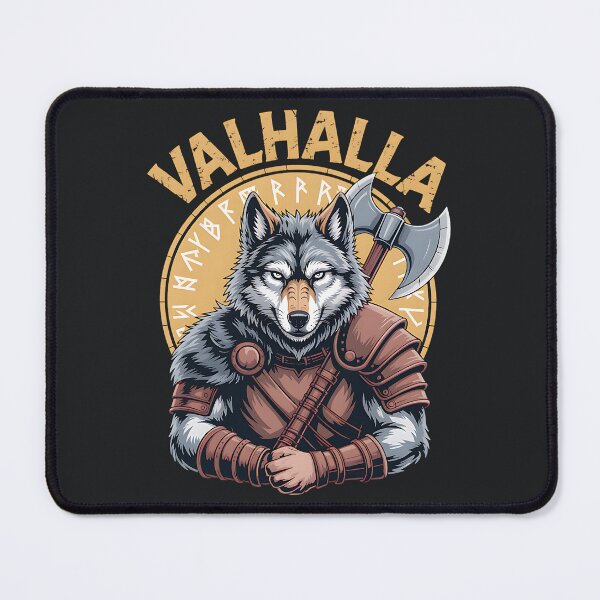 Item preview, Viking Wolf – Norse Warrior Valhalla Mythic Design designed and sold by Taans-Creation.