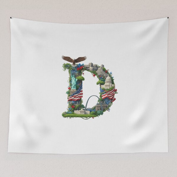 Item preview, The Alphabet of the USA - D designed and sold by Kaleddis.