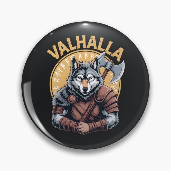 Item preview, Viking Wolf – Norse Warrior Valhalla Mythic Design designed and sold by Taans-Creation.