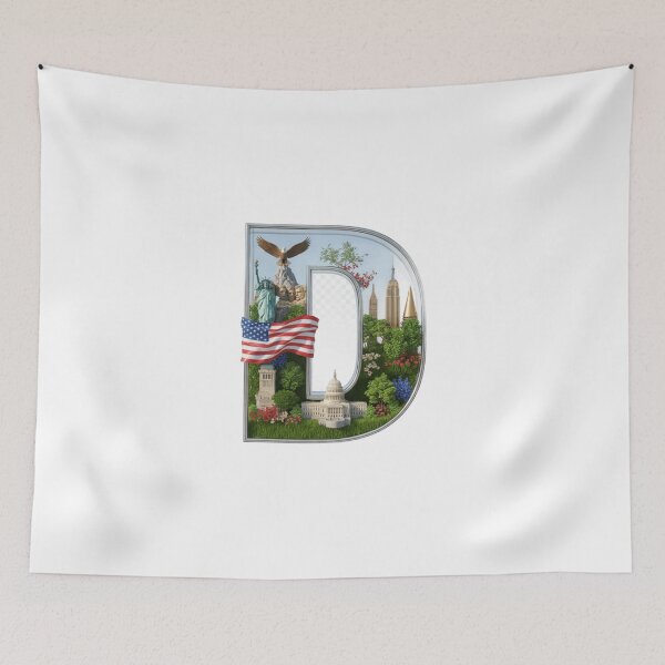 Item preview, The Alphabet of the USA - D designed and sold by Kaleddis.