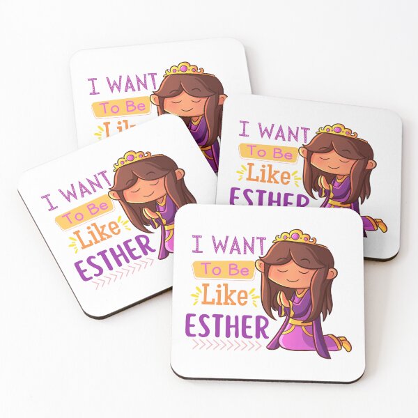 Item preview, I want to be like Esther, Cute JW gifts design for kids designed and sold by Kingdomhope1914.