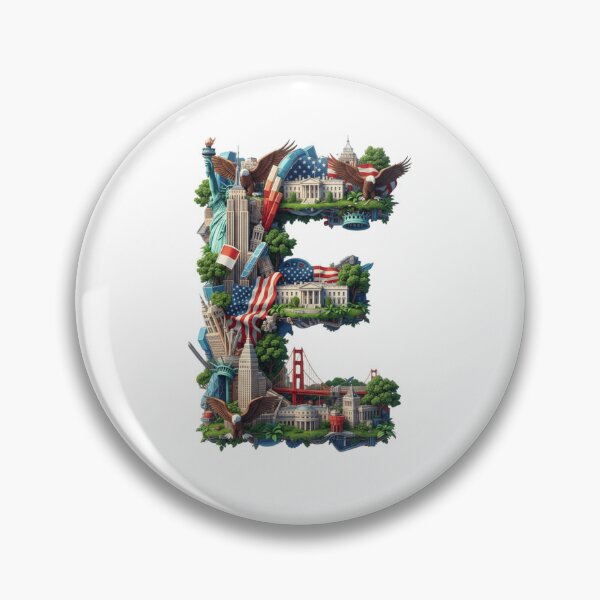 Item preview, The Alphabet of the USA - E designed and sold by Kaleddis.