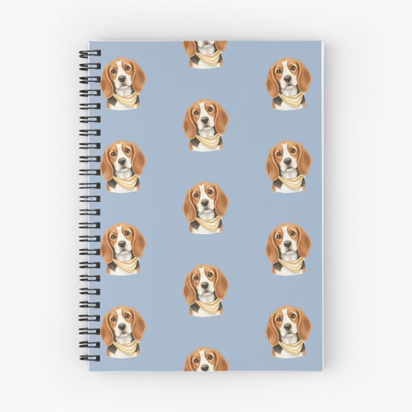 Item preview, Beagle With Bandana – Curious & Friendly Dog Illustration designed and sold by kimbo1106.