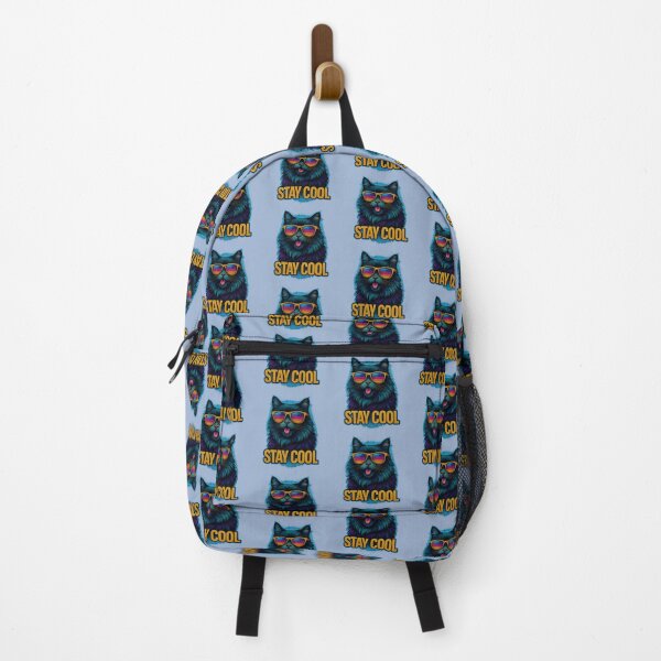 Item preview, Stay Cool – Retro Cat Design designed and sold by © Zenscape Studio 2025.