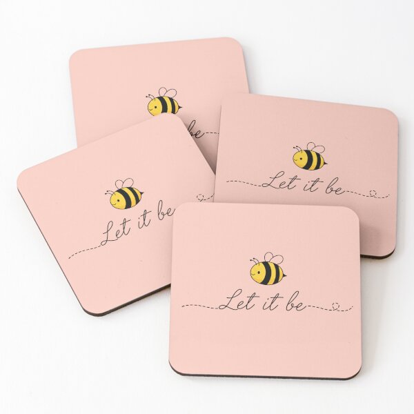Item preview, Let It Bee T-Shirt – Cute Minimal Bee Design designed and sold by ZYNORAworld.