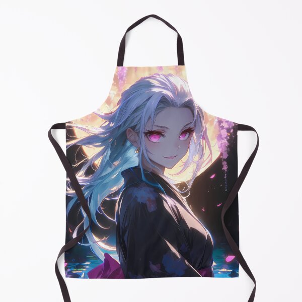 Item preview, Daki Demon Slayer Anime Girl Wisteria Moon Blossom Elegance Sakura Glow designed and sold by HumbertoValveno.