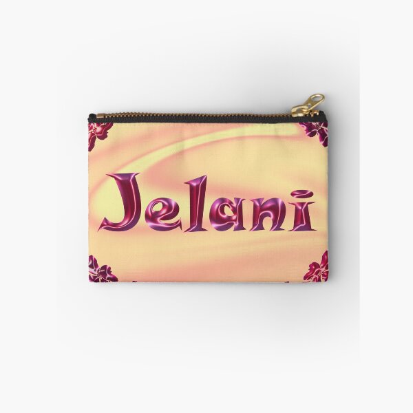 Item preview, Jelani Name Design – Satin Pink Glossy Font, Cute Shiny Lettering :) designed and sold by Myriel-Myriel.