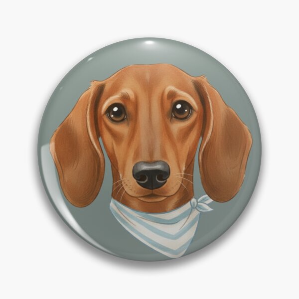 Item preview, Dachshund With Bandana – Playful & Charming Sausage Dog  designed and sold by kimbo1106.