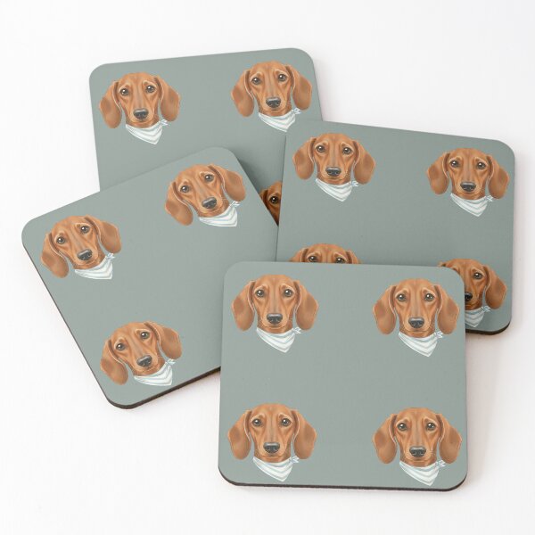 Item preview, Dachshund With Bandana – Playful & Charming Sausage Dog  designed and sold by kimbo1106.