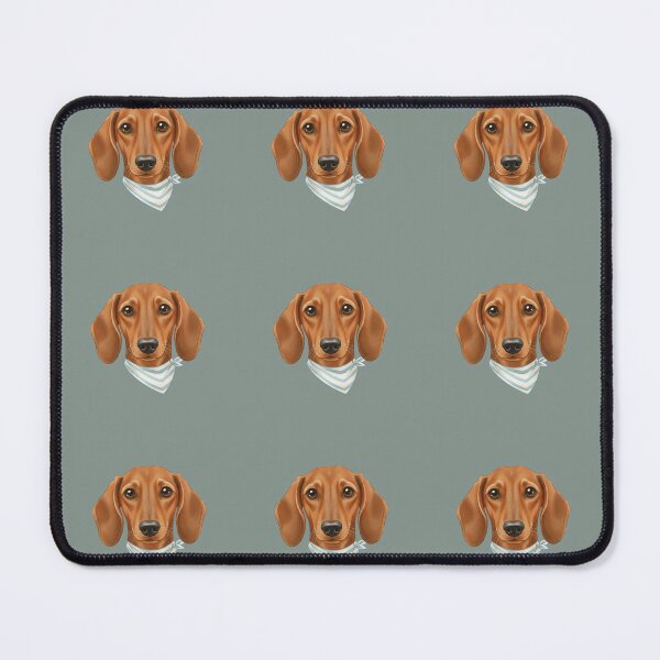 Item preview, Dachshund With Bandana – Playful & Charming Sausage Dog designed and sold by kimbo1106.