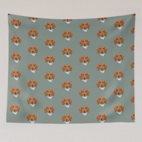 Item preview, Dachshund With Bandana – Playful & Charming Sausage Dog  designed and sold by kimbo1106.