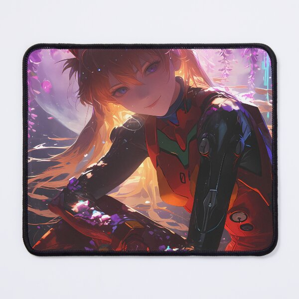 Item preview, Asuka Langley Soryu Neon Genesis Evangelion Anime Girl Wisteria Moon Blossom Radiance designed and sold by HumbertoValveno.