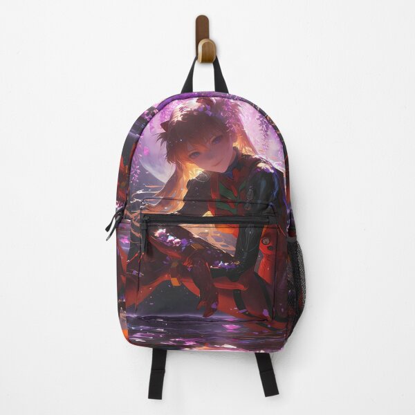Item preview, Asuka Langley Soryu Neon Genesis Evangelion Anime Girl Wisteria Moon Blossom Radiance designed and sold by HumbertoValveno.