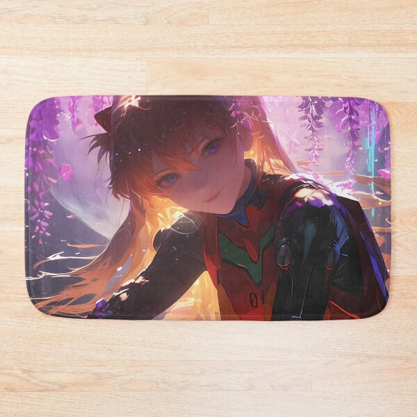 Item preview, Asuka Langley Soryu Neon Genesis Evangelion Anime Girl Wisteria Moon Blossom Radiance designed and sold by HumbertoValveno.