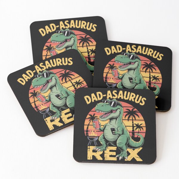 Item preview, Dad Asaurus Rex Father'S Day Bbq Dinosaur designed and sold by RayhendersonArt.